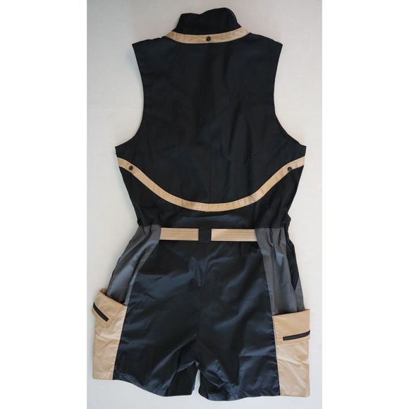 Air Jordan DD7089 Women's Sz S Black Next Utility Capsule Flightsuit Romper $185 - Picture 7 of 14